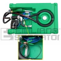 Carrytank 220 Gasoline fuel transfer tank with 12V pump automatic nozzle (CARRYTANK220B)