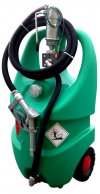 Emilcaddy 110 Portable gas fuel tank with piston manual pump manual nozzle (EMILCADDY110BATEX)